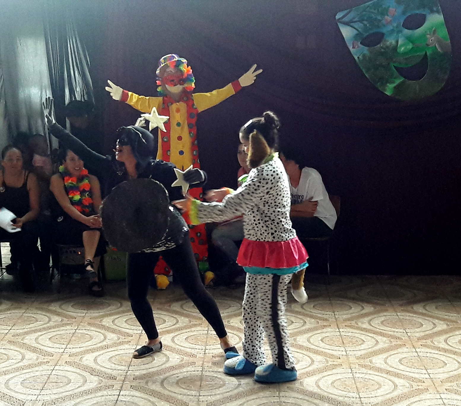 Los estudiantes de la Escuela Calle Naranjo, de Concepción, disfrutaron las presentaciones. Fotografía Sandra Navarro