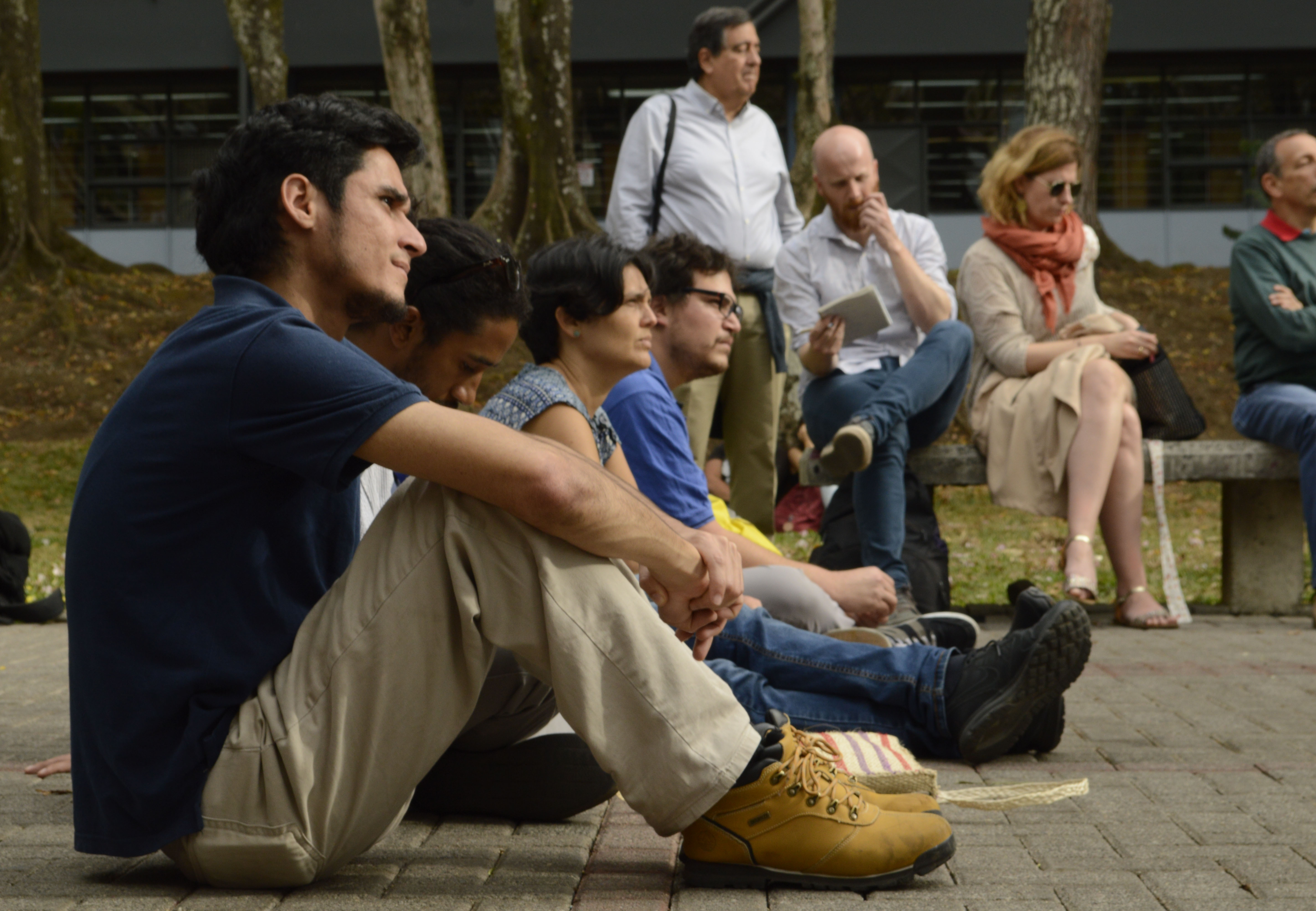 En la actividad participaron estudiantes, docentes y funcionarios de la Universidad.