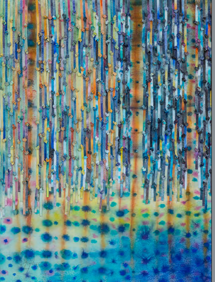 Lluvia de Arcoiris de Herbert Bolaños (original 56 x76 cm).