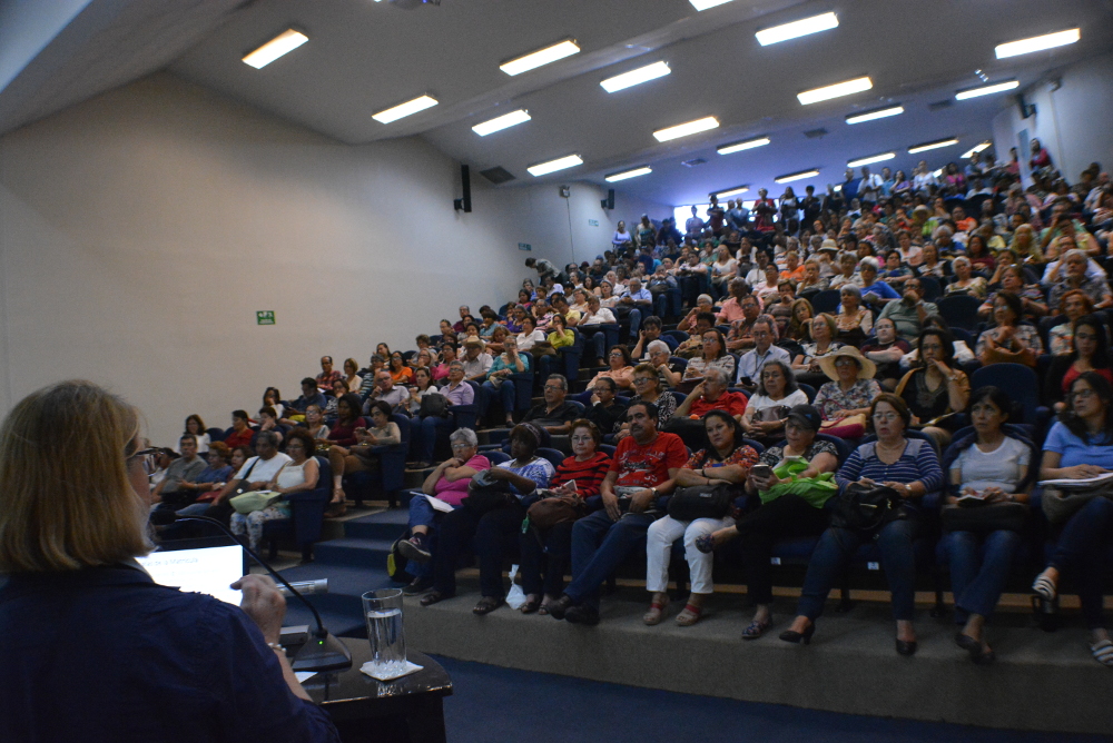 Este año se realizaron dos charlas de inducción por la alta demanda. Foto: Lucía Molina