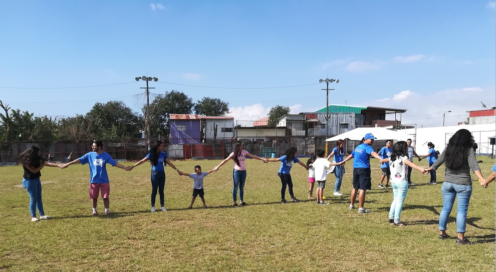 img-noticia-La actividad de se realizó en la cancha de fútbol de Granadilla de Curridabat, desde las 8 de la mañana. Foto: Hilda Carvajal Miranda