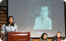 Andrey, estudiante del Liceo de Térraba herido durante las protestas.