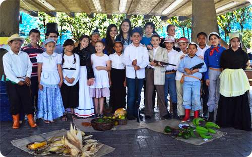 img-noticia-Obra de Teatro: “Vive Dota, Vive mi Cantón”, que cuenta la historia de la creación de Santa María de Dota, a cargo de niños y niñas de la Escuela República de Bolivia.