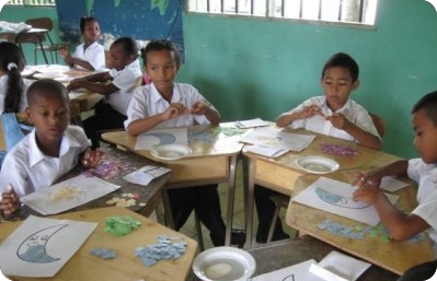 El trabajo en comunidades ha sido fundamental para educar en la protección de los derechos de la niñez y la adolescencia. Foto: cortesía del PRIDENA.