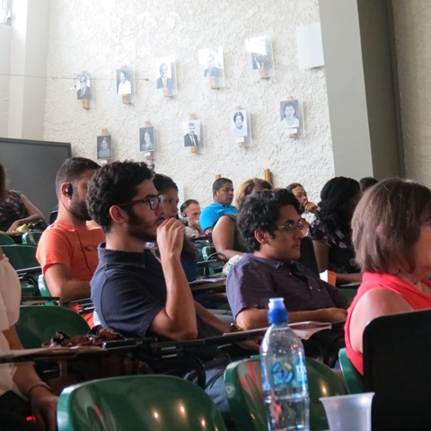 img-noticia-Simposio se llevó a cabo del 15 al 19 de febrero en el auditorio de la Facultad de Educación. Fotografía de Esteban Cubero. 