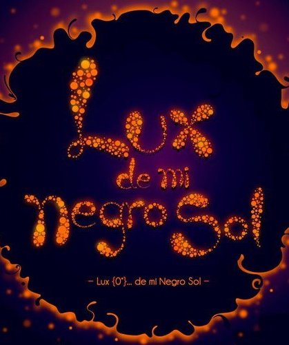 img-noticia-Afiche de la obra Lux de mi negro sol, un acto cultural como parte de la ExpoUCR 2011