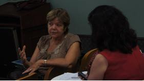 img-noticia-La Dra. María Pérez, Vicerrectora de Acción Social, destacó la innovación de los proyectos.