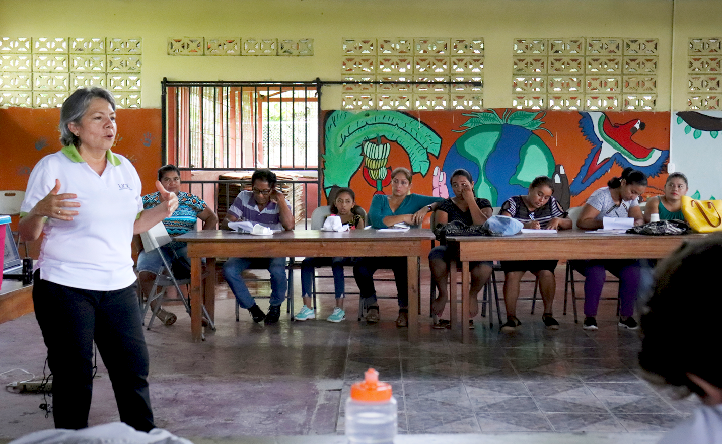 El primer proceso formativo, como parte de la Universidad de los Saberes, se llevó a cabo en Upala.