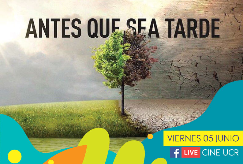 El ciclo de cine ambiental iniciará este viernes 05 de junio con el documental “Before the Flood: Antes que sea tarde”.  Estará disponible en las redes sociales del Cine Universitario