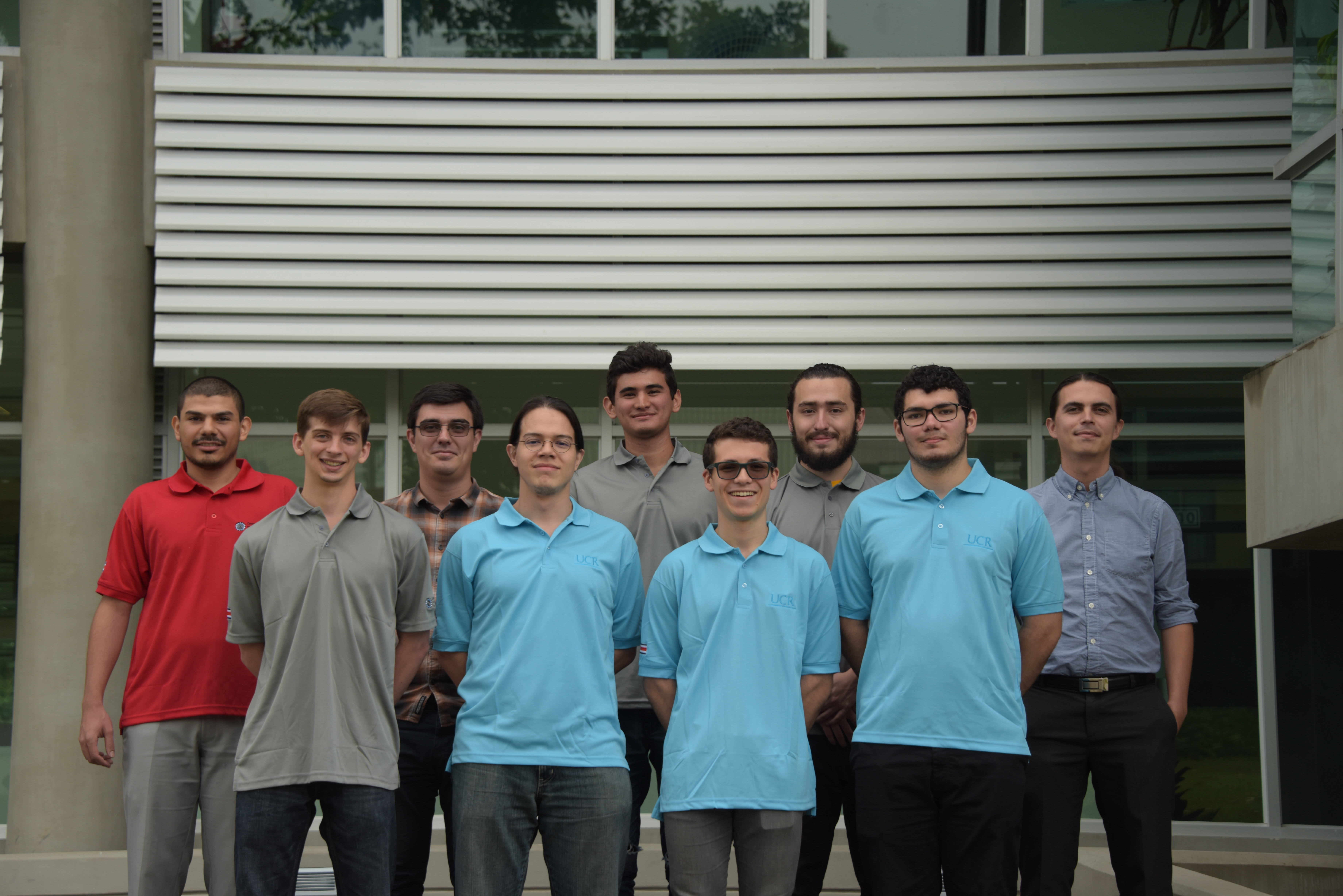 Desde el 2011 delegaciones nacionales participan en competencias mundiales de matemáticas, sumando decenas de medallas en todas las categorías. En la foto aparecen César Herrera Garro, Gabriel Collado Valverde, Ignacio Rojas Rojas, Jean Carlos Villegas Morales, Kevin Gabriel Coto Mora, Kevin Rojas Cisneros y Marco Josué Masís Cerdas, partipantes en la XI Competencia Iberoamericana Interuniversitaria de Matemática”, realizada el año pasado en Guajanuato, México.  Foto  Anel Kenjekeeva