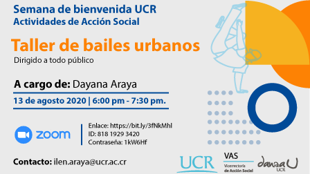 Esta es una de las actividades de la semana de bienvenida de la UCR