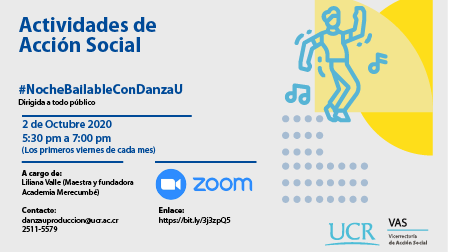 Noche bailable con Danza U 